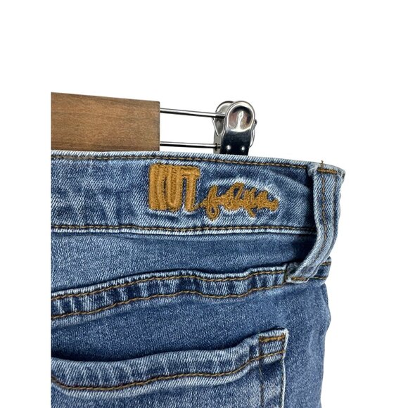 Kut From the Kloth Womens Skinny Jeans Medium Wash Style KP570MA7 Size 14 - Picture 5 of 12